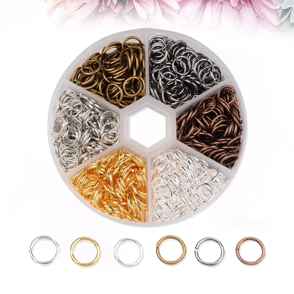 

Copper Ring Hair Accessories 10mm Diameter Durable Metal Electrical Plating Women Braid Rings Hairstyles Occasions Party