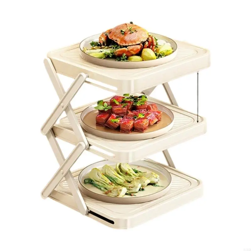 62KD Convenient Kitchen Storage Unit Multiple grades ABS Durable For Food Arrangement