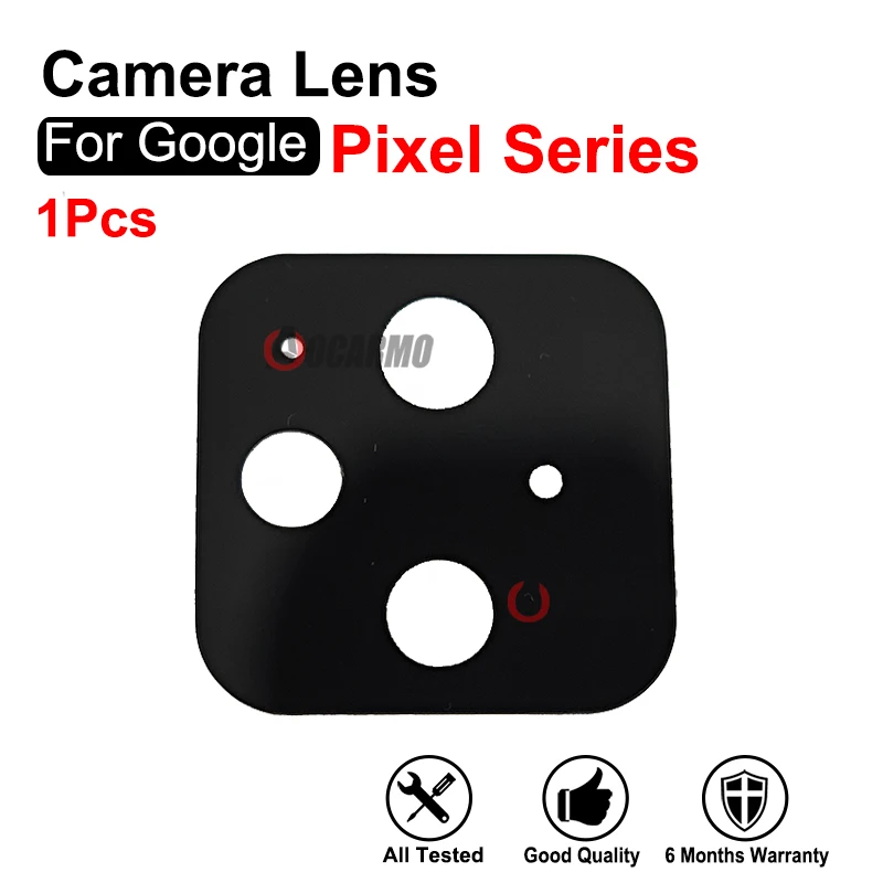 For Google Pixel 4 XL 4XL 5 6 Pro 6Pro Rear Back Camera Lens Without Frame Replacement Part