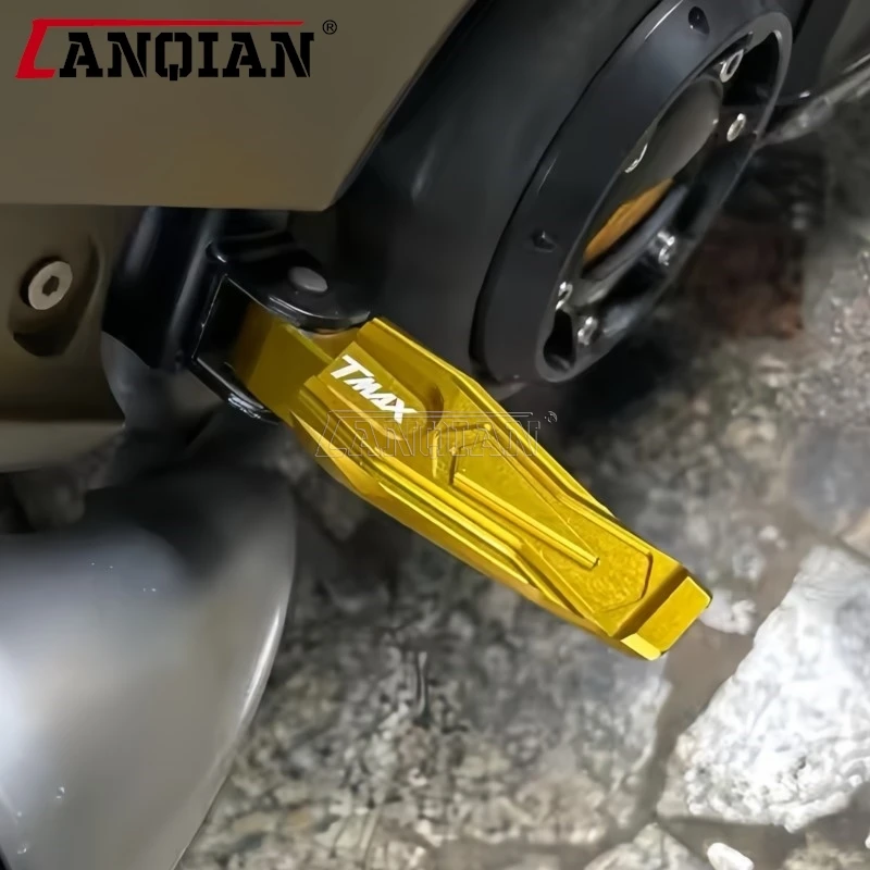 For Yamaha T-MAX560 Tech Max 2022 2023 2024 2025 2026 TMAX 530 DX SX TMAX 500 2001-2021 Passenger Footrests Rear Foot Pegs Pedal