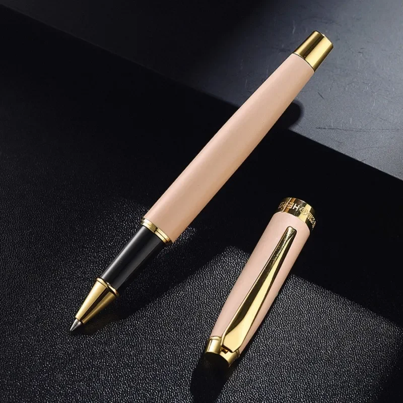 HERO 1525 Colorful Fountain Pen Gold Clip Retro Ink Pen Finance Nib Fine 0.5mm Business Office School Supplies Stationery