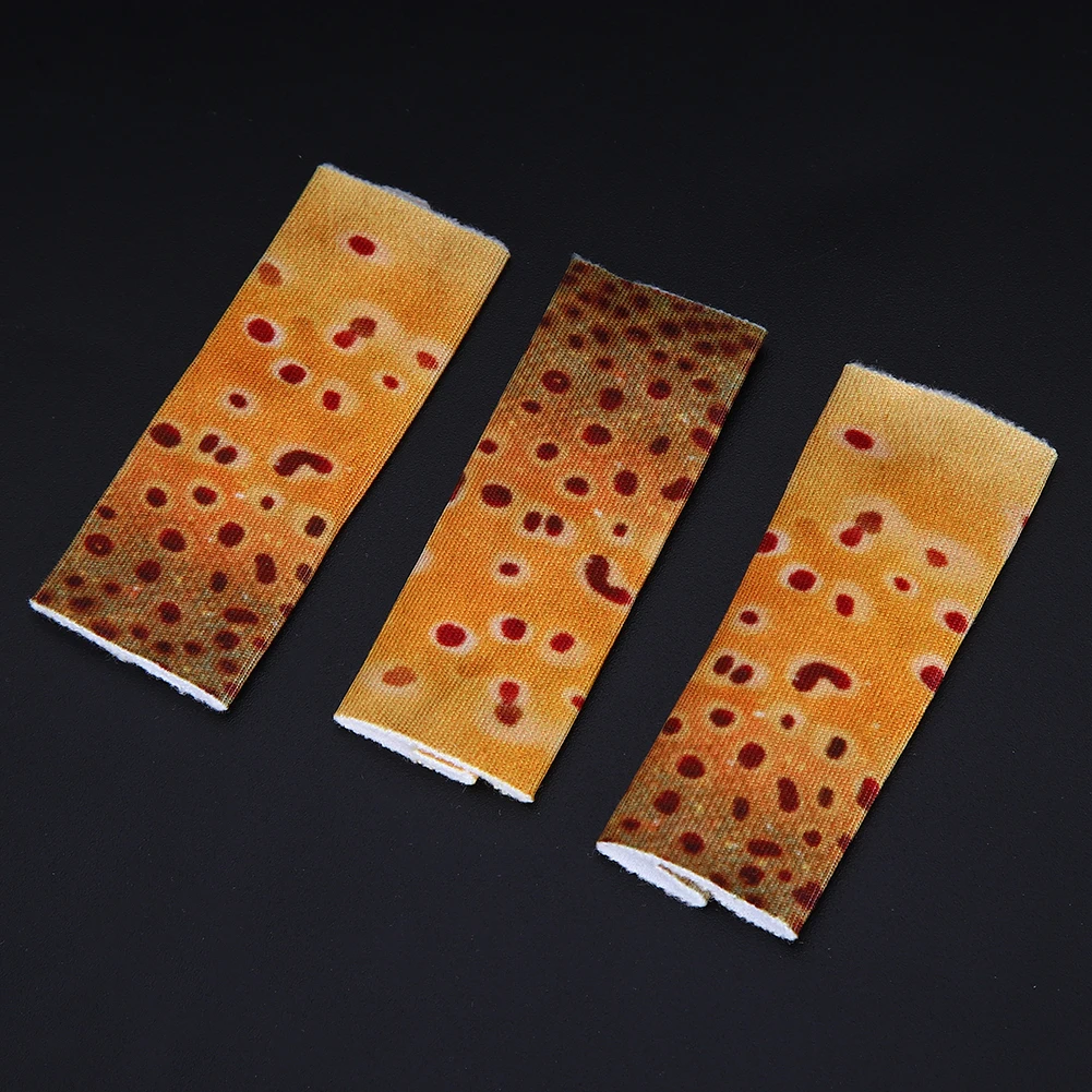 البوليستر الأسماك الجلد نمط الصيد تجريد إصبع واحد الحرس ملحق ملحقات صيد السمك حراس إصبع واحد #4