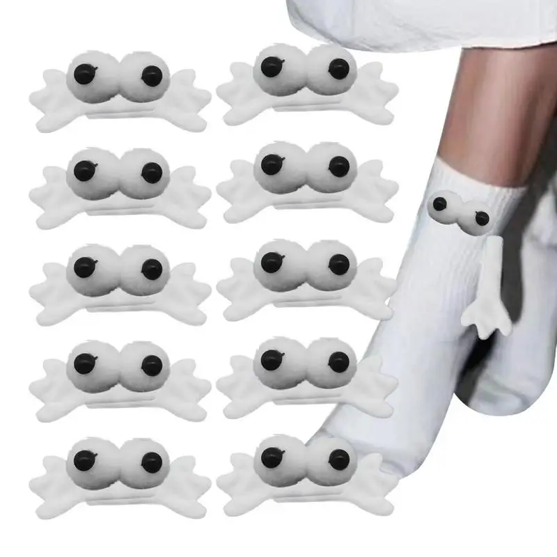 Socks Magnetic Accessories Cute Hands 3D Dolls 3D Dolls DIY Sewing Supplies 10pcs/set Sock Decor Cute Socks Accessories For