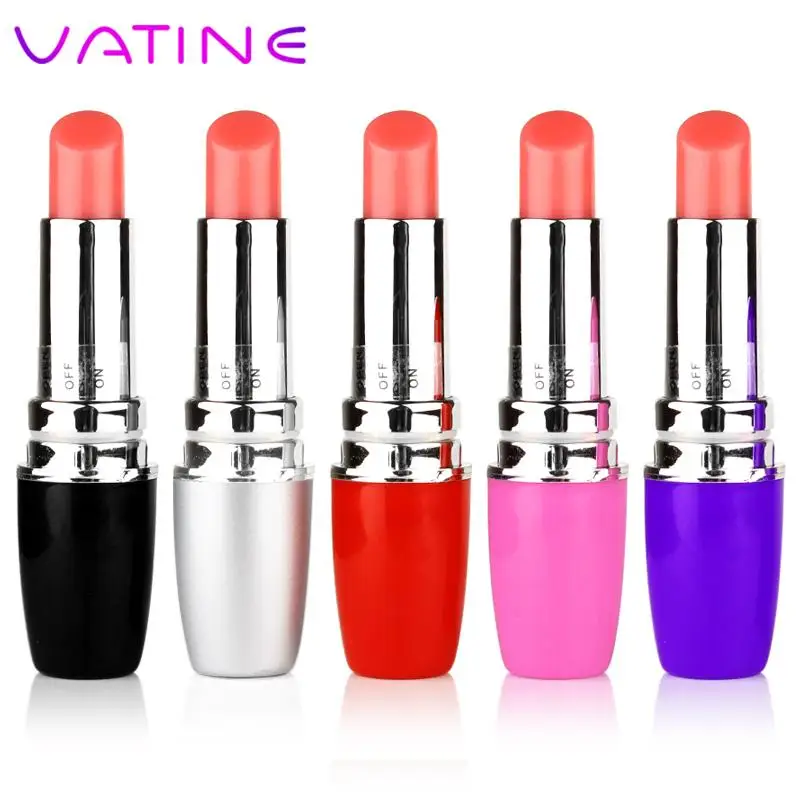 Quiet Erotic For woman Electric Vibrating Sex Toy Waterproof Machine products G spot Discreet Mini Vibrator Lipstick