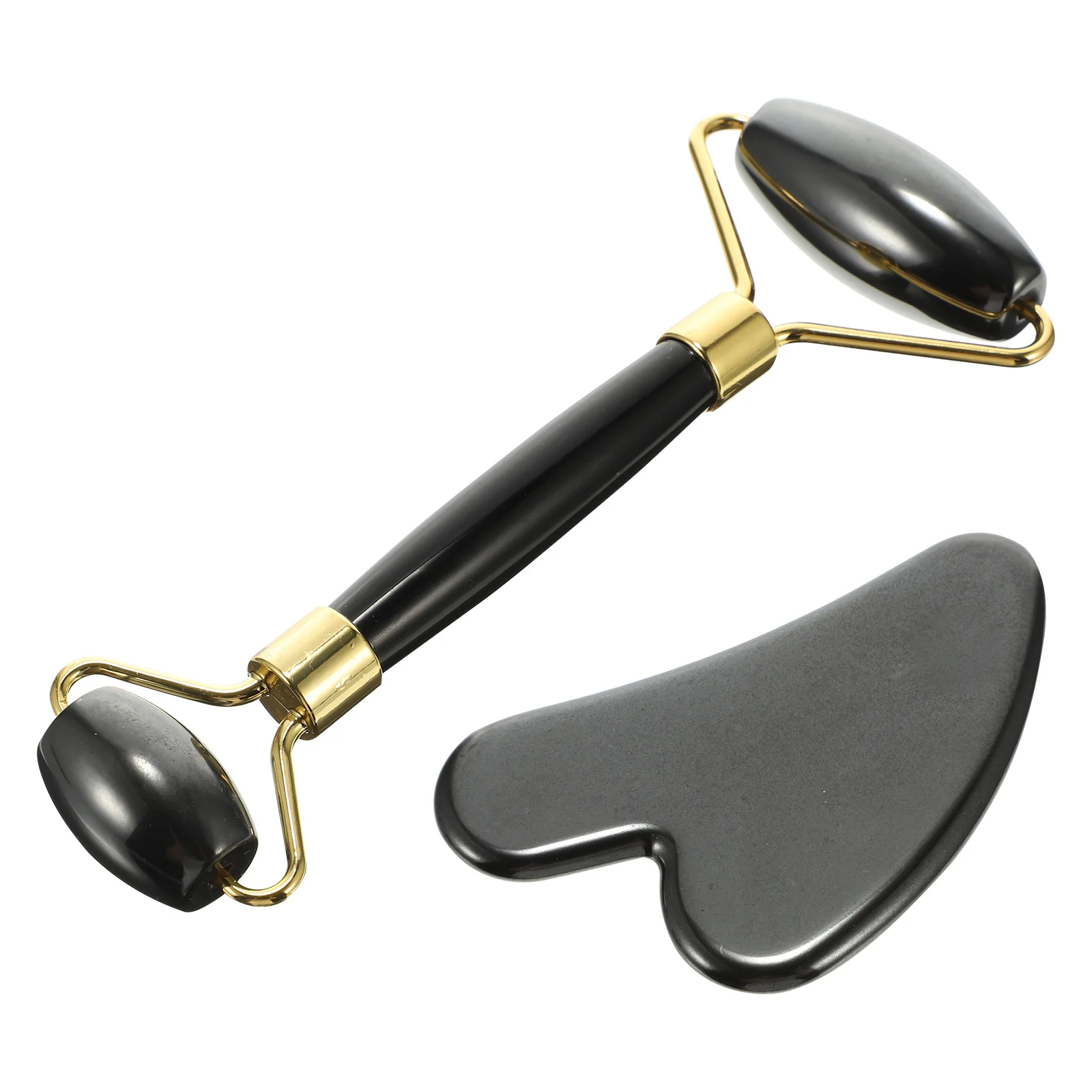 

2Pcs Compact Massage Tools Lightweight for Face and Body Sturdy Gua Sha Board Facial Massage Accessories