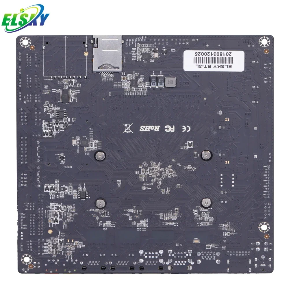 

In stock 2025 ELSKY Hot Sale Dual Cores J1800 J1900 J2900 CPU 4 LAN PfSense Unix Bypass Network Security Motherboard