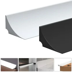1PC Water Barrier Bendable Silicone Waterstop Strip Kitchen Countertop Retaining Barrier Dry&Wet Separation Door Sealing Strip