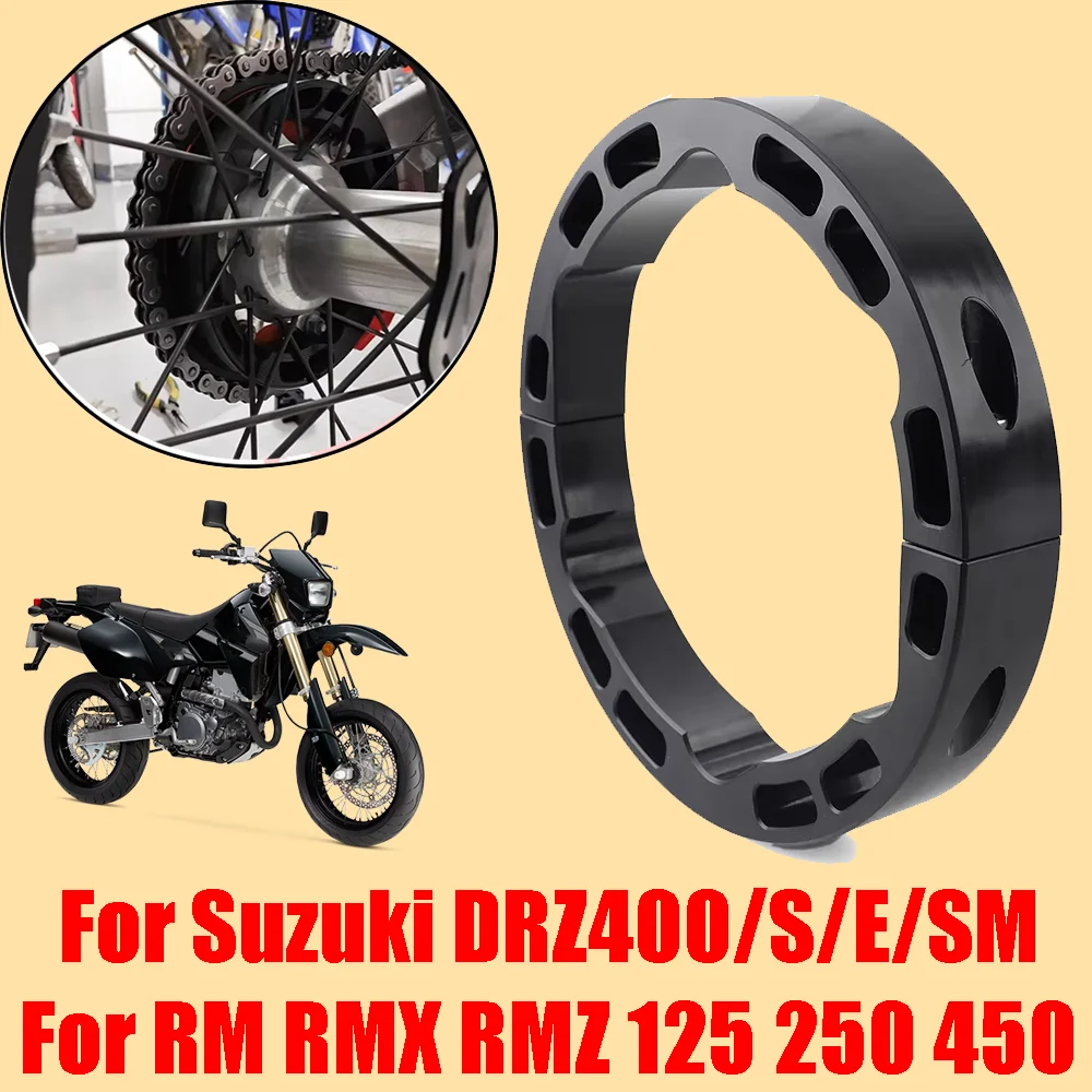 For Suzuki DRZ400 DR-Z4S DRZ 400 DRZ400SM RM RMX RMZ 125 250 450 Motorcycle Accessories Chain Protector Rear Wheel Chain Guide