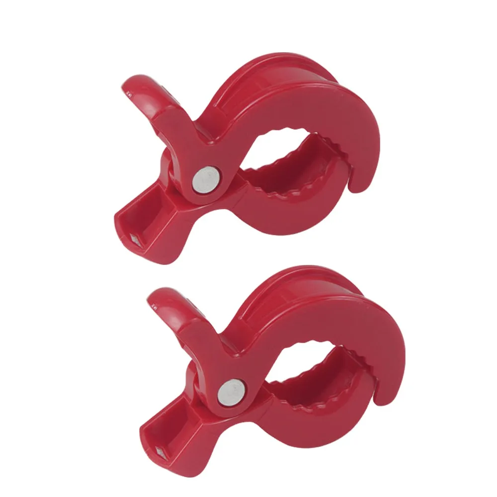 2PCS New Plastic Baby Blanket Clip Colorful Multifunctional Pram Blanket Holder Portable Crib Cover Clip Pushchair