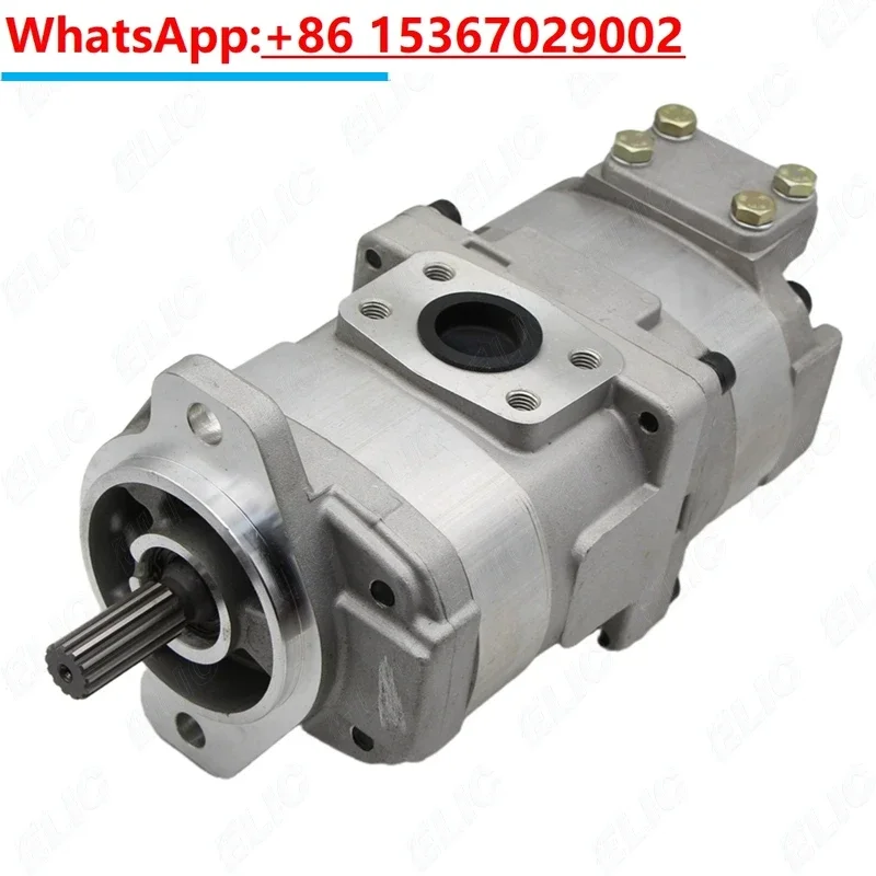 705-52-30240 hydraulic double  pilot pump D475A-2 oil gear pump