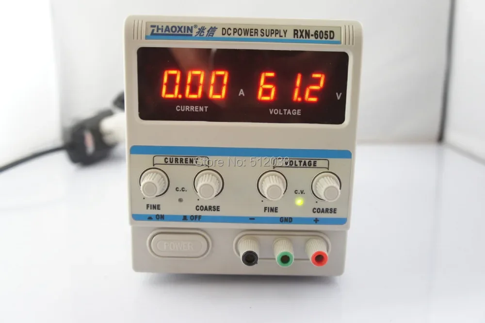 

RXN-605D Variable 60V 5A DC Power Supply Linear LabGrade