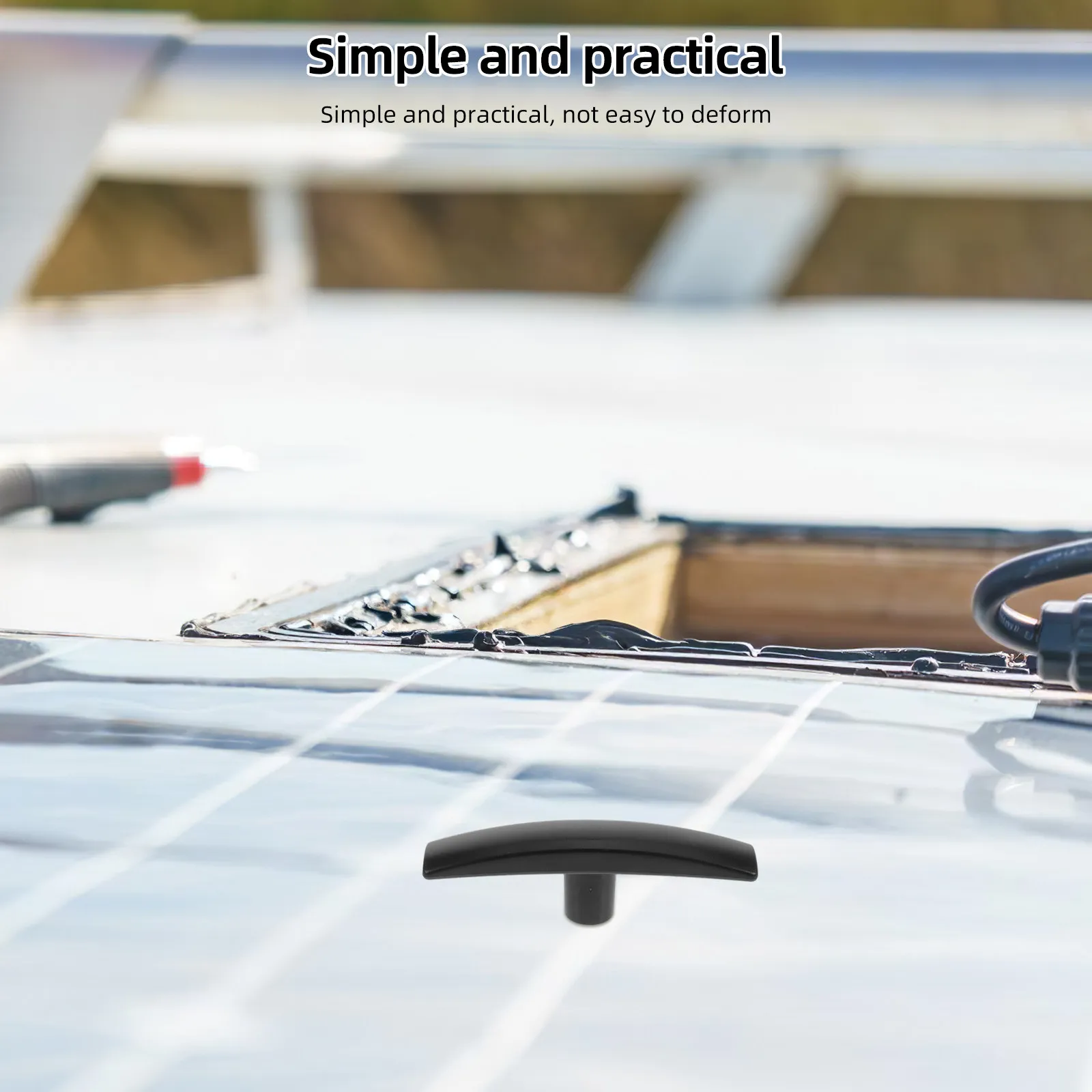 

Rv Waste Valve Extension Handle for Camper Trailer Rvs Heavy Duty Plastic Metal Hybrid Smooth Rotation All Weather