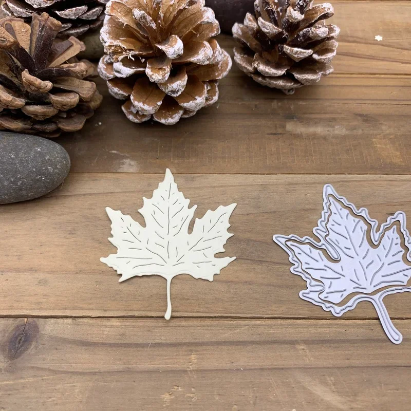 Maple Leaf Metal Cutting Dies Stencils For DIY Scrapbooking Decorative Embossing Handcraft Die Cutting Template