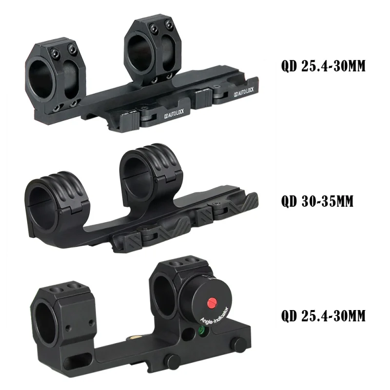 PPT Tactical scopes mount dual rings 25.4 30mm 35mm Picatinny Rail mounts QD dismantling dobble ring hunting rifle scope mount