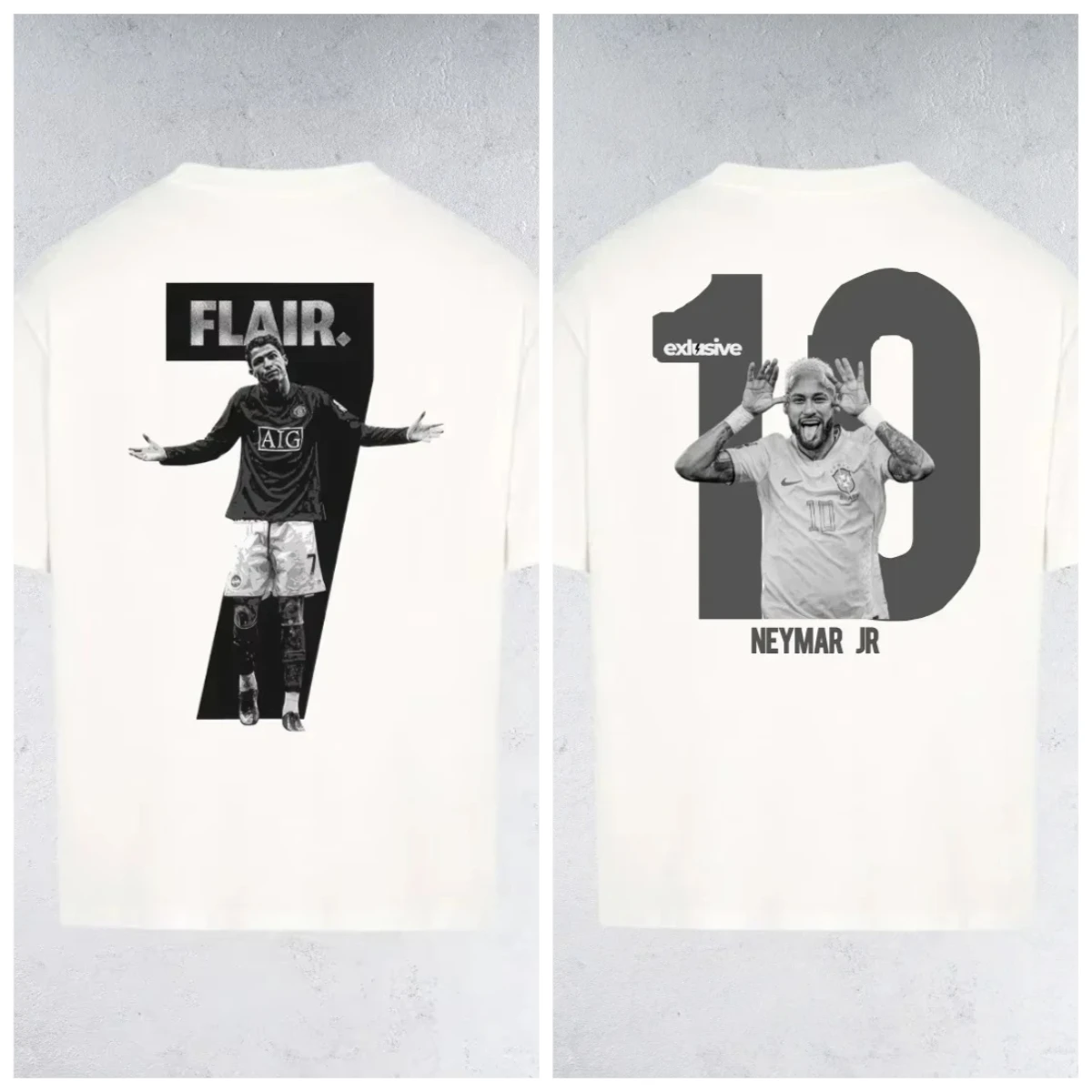 

2025 CRISTIANO RONALDO Classics Football Superstar #7super Fashion Printed Short Sleeve T-shirt Men Distress Cotton T-shirts