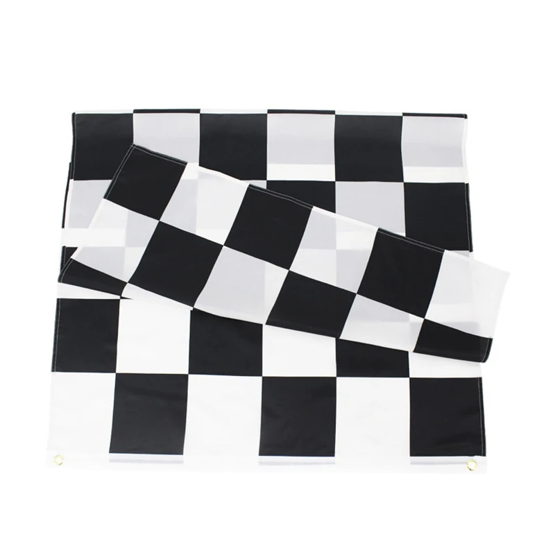 90*150cm Aerlxemrbrae 3*5FT Racing Flag Hanging Racing checkered Flag