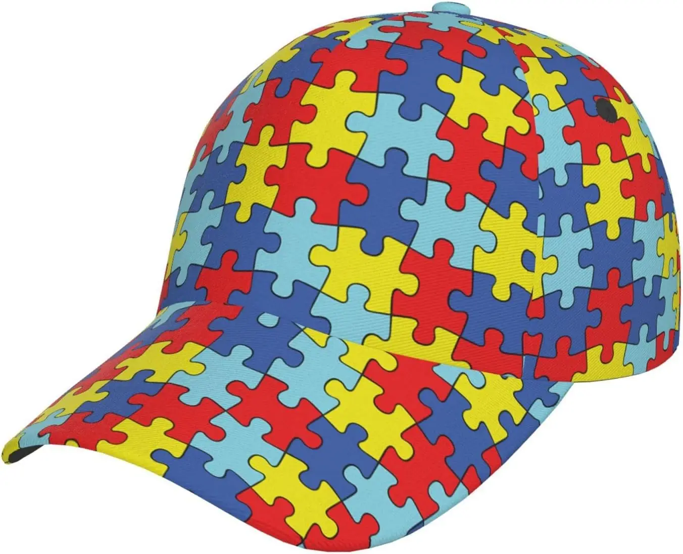 Autism Awareness Baseball Cap Hats Adjustable Trucker Hat Outdoor Sun Cap for Men Women Dad Hat