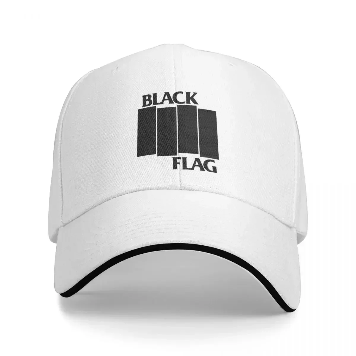 New Black Flag Logo Hats Men Women Vintage Dad Hat Trucker Worker Cap Fishing Hat Adjustable Snapback Caps Baseball Cap Summer