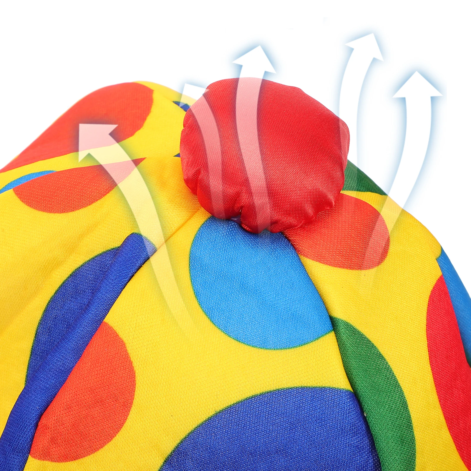 

Accessory for Halloween Party Carnival Stage Props One Size Party Clown Hat Halloween Clown Hat Prop Prop Fits Most