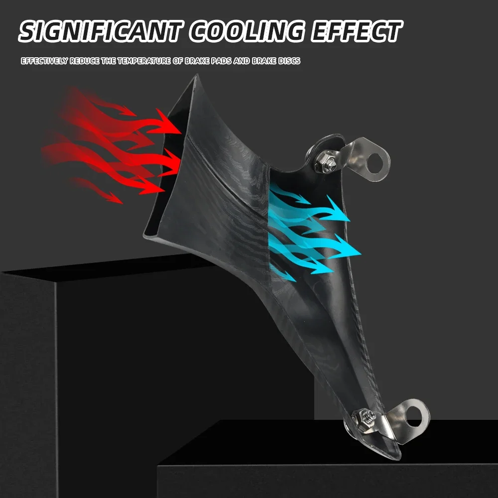 Motorcycle Brake Caliper Air Cooling Ducts For Yamaha YZF-R1 R1M YZF-R6 For BMW S1000R For SUZUKI GSX-R 600 750 ZX6R Accessories