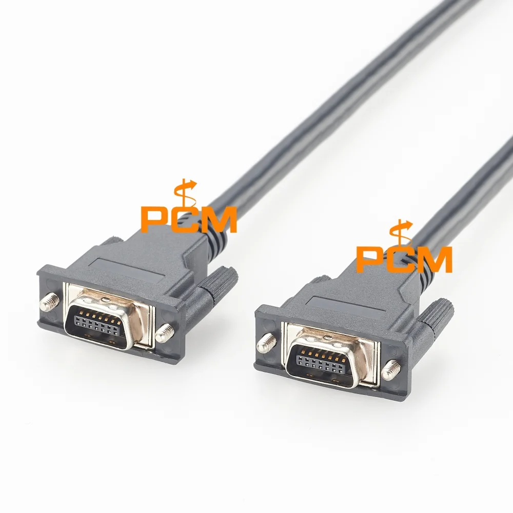 HPCN14 MDR 14-Pin-Kabel, Stecker-zu-Stecker, Schraubverriegelung, SCSI-Kabel für Servoantrieb, Bewegungssteuerung, industrielle Anwendung – Detail 1