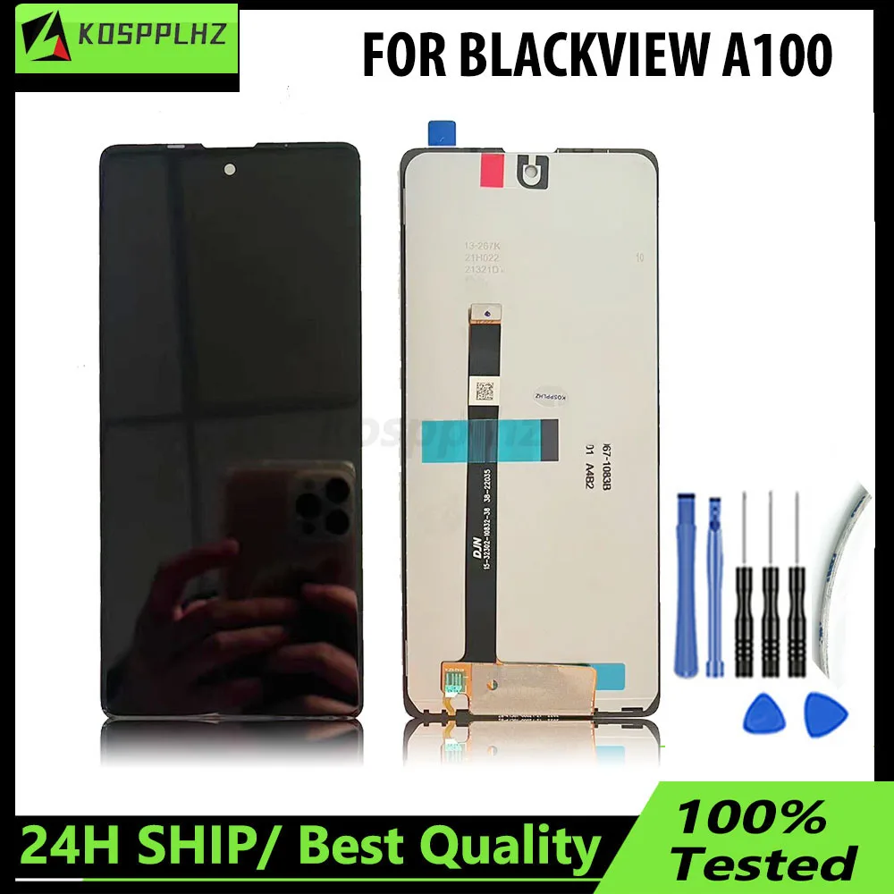 100% New For Blackview A100 LCD Display with Touch Screen Digitizer Assembly Replacement For Blackview A 100 Display LCD +tools