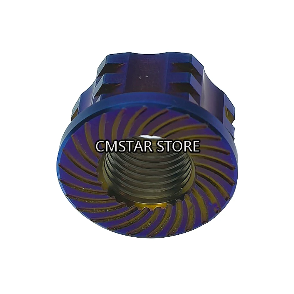 1PCS Primary Belt Pulley Nut Rear Axle Nut Cap Screw For Sur-Ron Light Bee X S L1E Segway X160 X260
