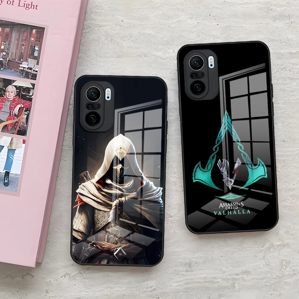 Assassins Game Creed Phone Case For Redmi 13 12 13c 12c Note 13 Pro Plus 11 12 Pro 10 12s 9t 11s Tempered Glass Cover