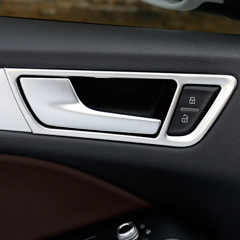 

BJMYCYY для Audi Q5 2009-2018, 4 шт./комплект, декоративная рама из нержавеющей стали для автомобильной внутренней руки