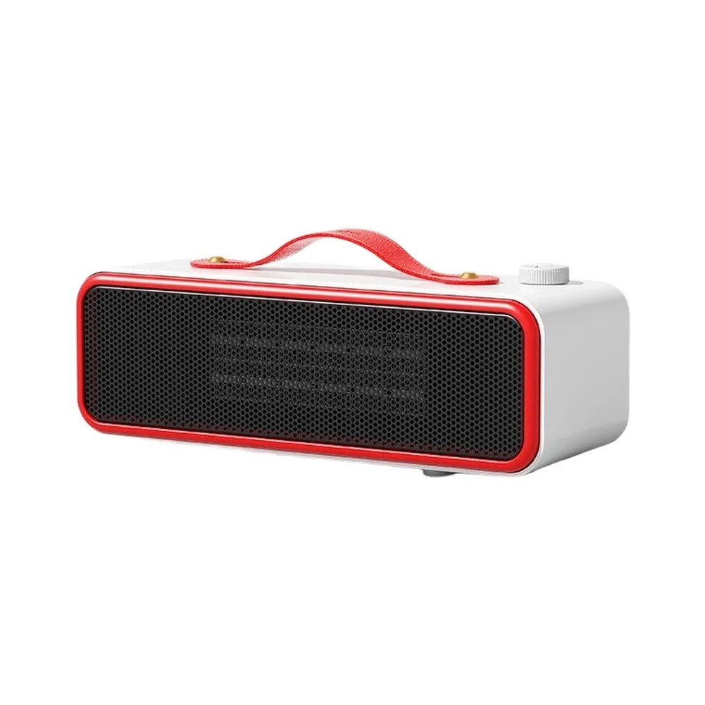 Compact Electric Heater for Home and Travel Use Quick Heating Quiet Operation 28x10x10cm Portable Space Heater