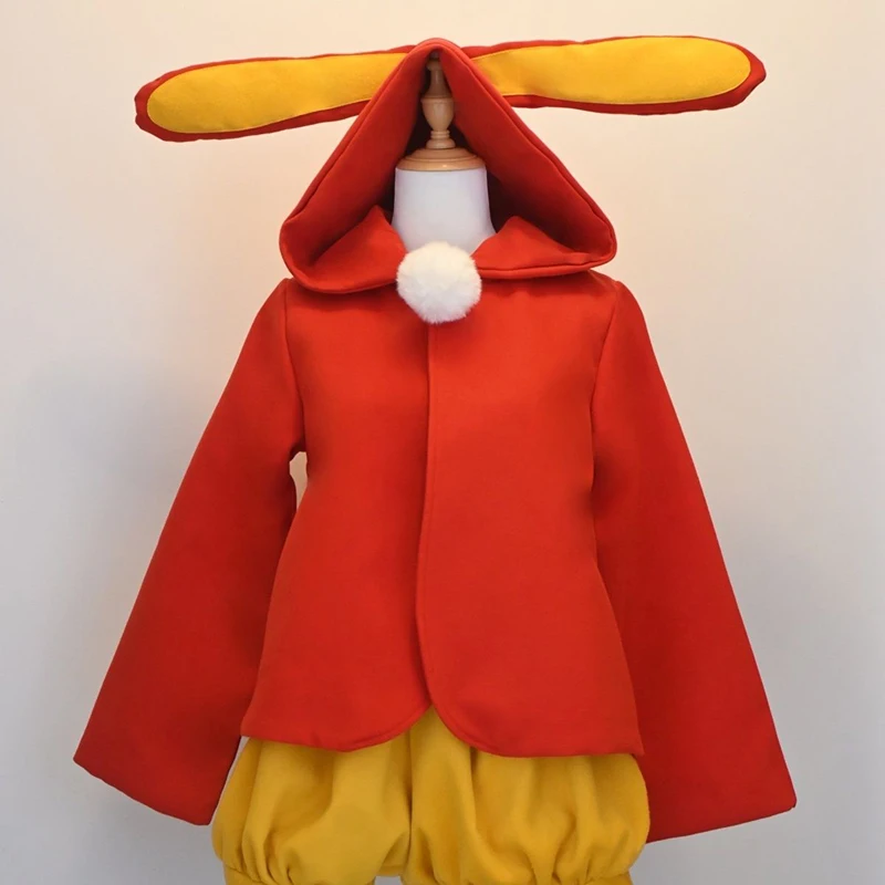 Cardcaptor Kinomoto Sakura Episode 36 Battle Red Bunny Outfits Anime Cosplay Costumes