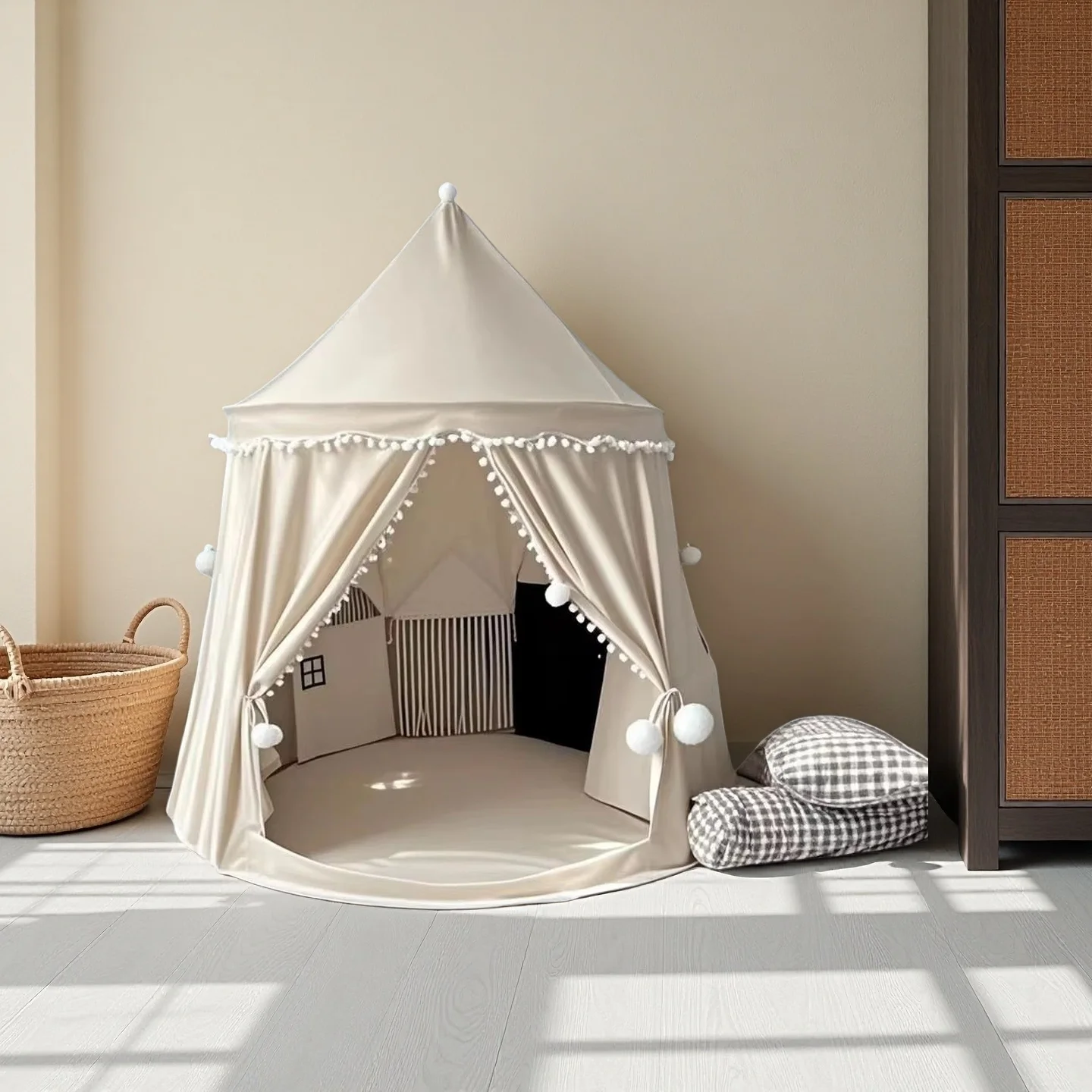 Grande tente tipi pliante jouet tente enfants jouer maison pour enfants Prince château enfants cadeaux de plein air jouets tente château