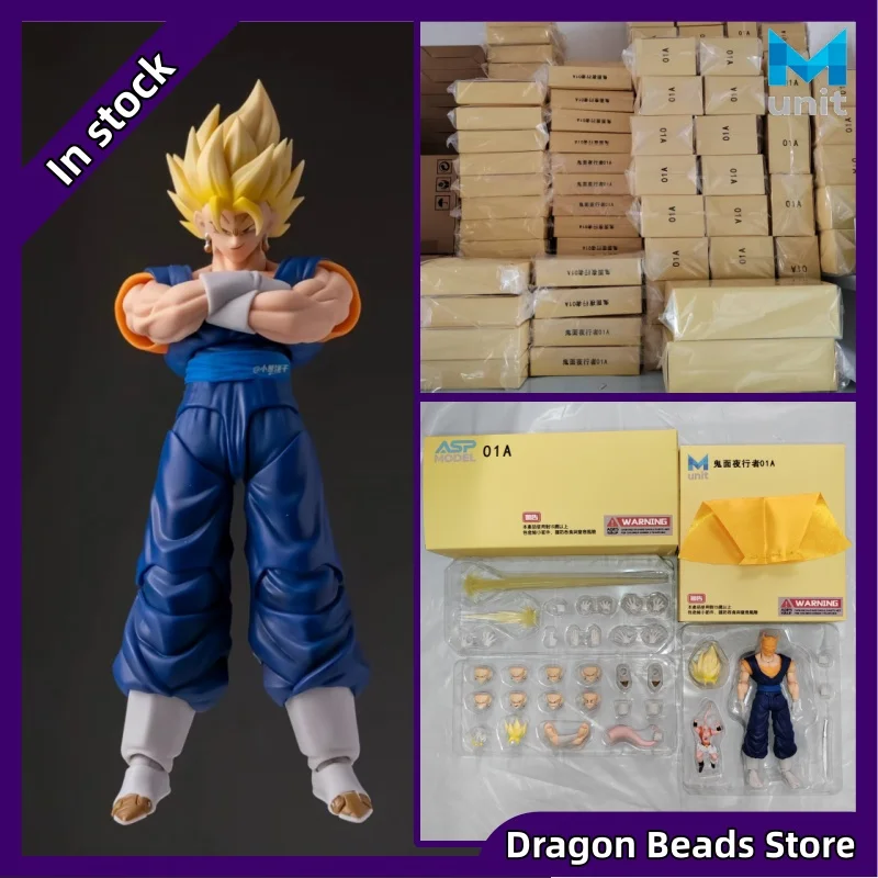 [MP01A/B-24-Hour Shipping]MP Studio Vegito Figure Dragon Ball Super Saiyan God Vegito Oni-Masked Nightwalker 1/12 Action Figure