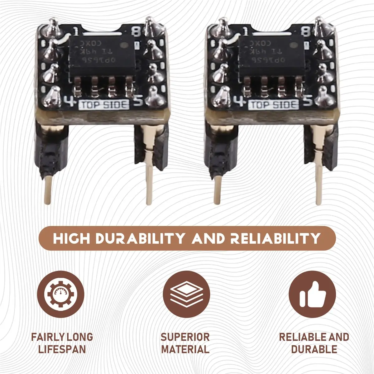 A40I 2 Units OPA1656 High Current (100mA) Ultra-Low Distortion and Low Noise Dual Operational Amplifier 1656 DIP8 OP1656