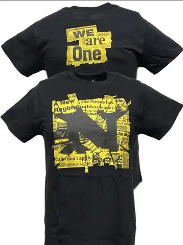 2025 HOT SALE T SHIRTS  Nexus The New Regime We Are One T-Shirt 00009769#A Wrestling Sports TEE Famous Wrestler FANS man clothes