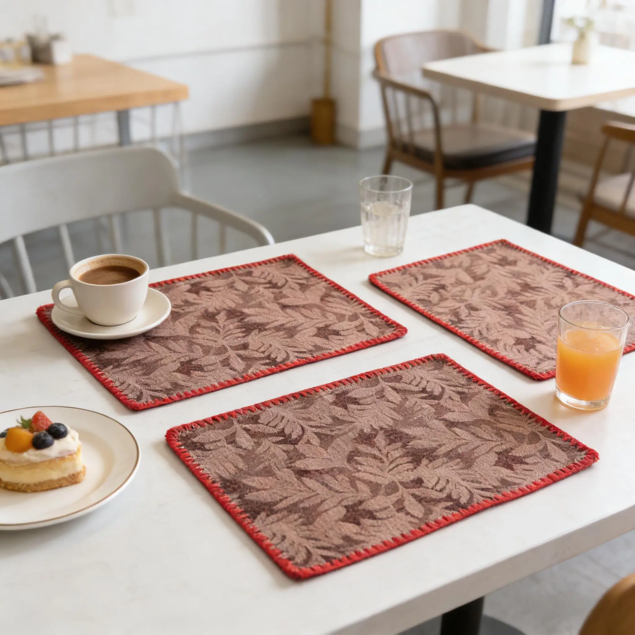 12 x 18 Inch Washable Placemats for Dining Table Cotton Cloth Place Mats for Farmhouse Kitchen Tabletop Table mats