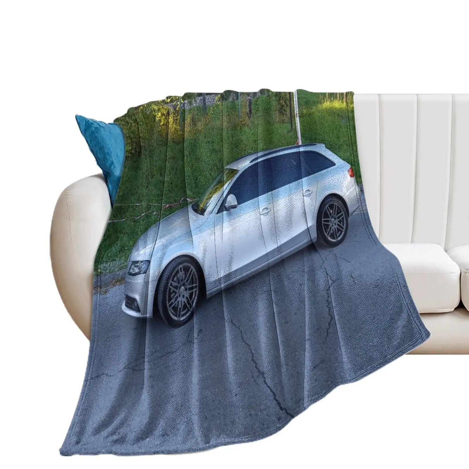 Audi Throw Blanket For Decorative Sofa Retros Blankets