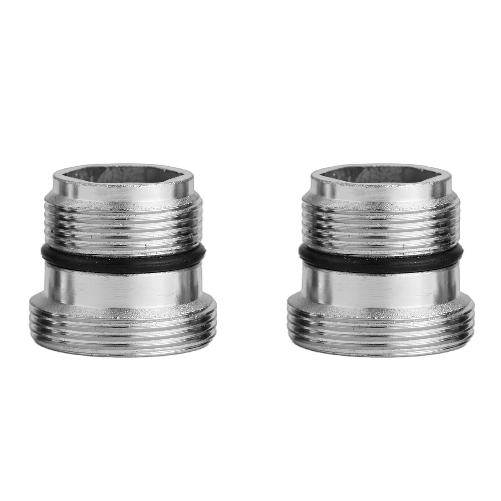 Neuer praktischer Wasserhahn-Adapter, Außengewinde, verchromte Ersatzteile, Ringe mit Ringen, Wasserhahn-Adapter