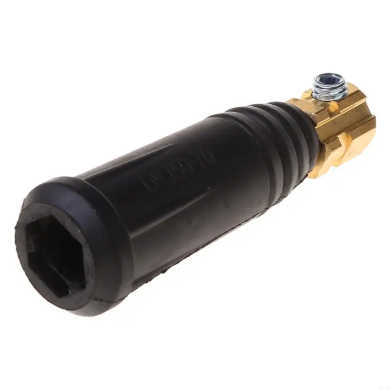 77JA Europa soldador ajuste rápido Conector cable macho Socket DKJ 10-25 50-70 Adaptador enchufe Insertar Insertar