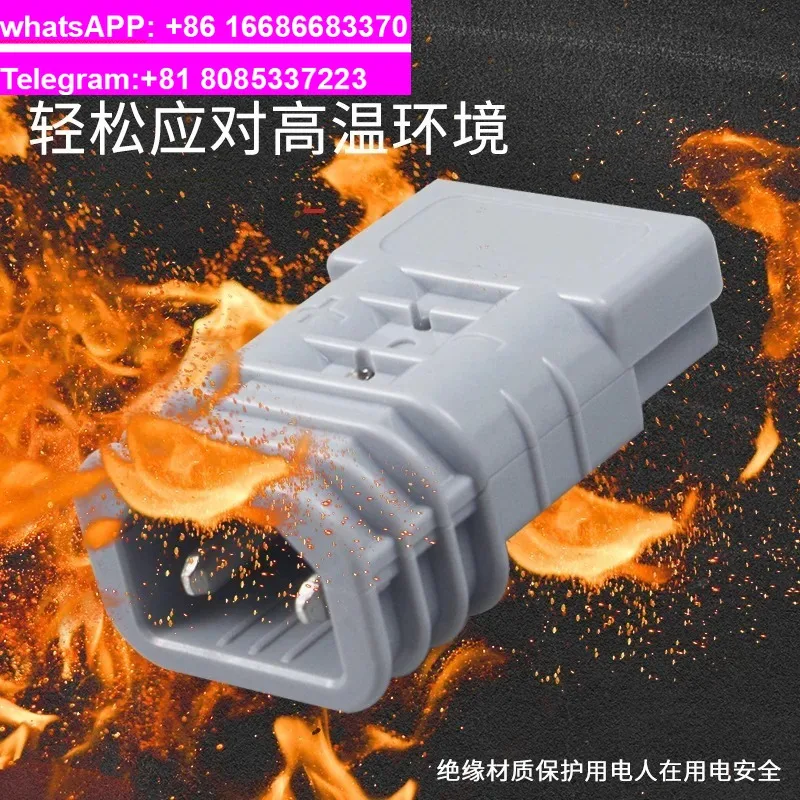 50A adapter pin male he-ad compati-ble with Anderson plug adapter pin integrated n-ew ene-rgy lithium connector