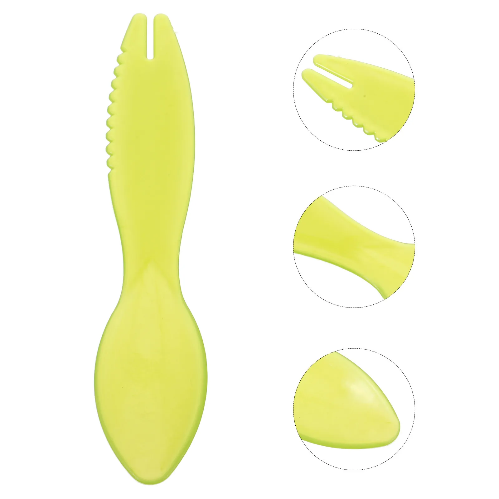 20 Piezas Cuchara para Descorazonar Kiwi, Reutilizable, de Plástico, Multiusos, Cortador de Frutas, Utensilio de Cocina para Kiwi, Pitaya y Melón