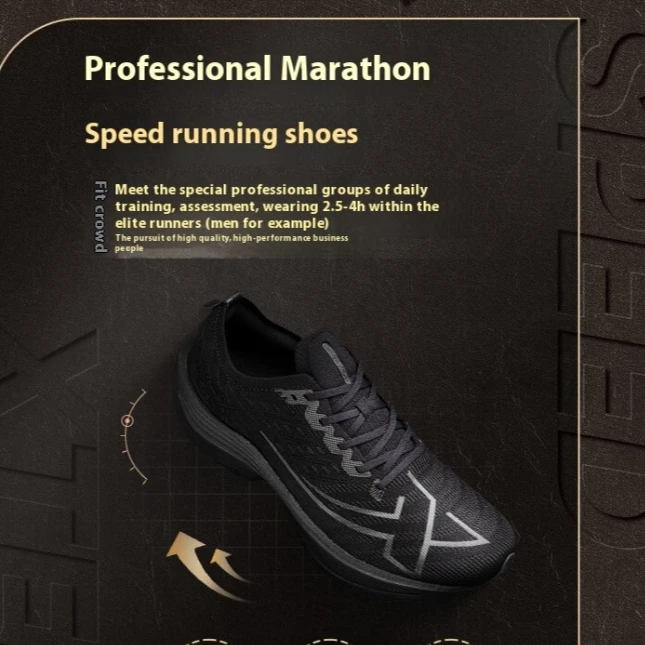 Xtep160X 5.0 SE Running Shoes For Women 2024 Summer Sports Shoes Cushion Wear-Resistant Comfortable Sneakers 976218110064