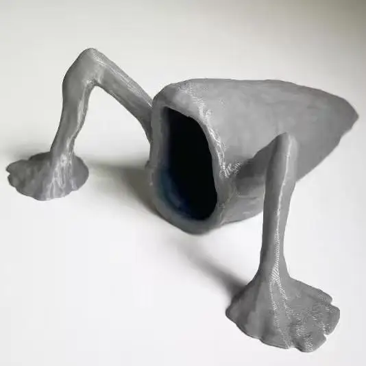 3D Printed Deep-Sea Monster Action Figure Ocean Marine Animals Decor Ornament Model Movable Joint Creative Cute Toy Gift Craft view 6