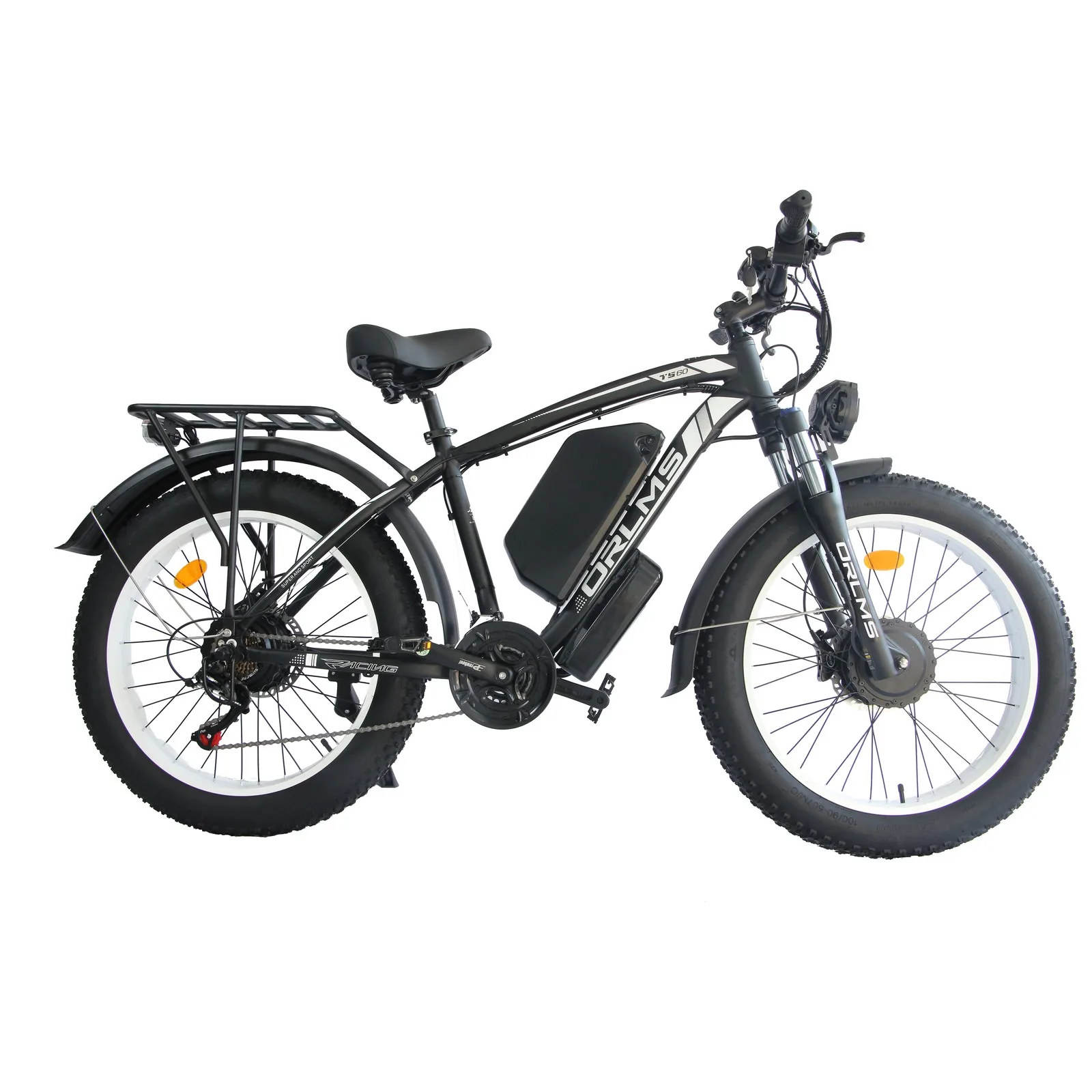 3000w Peak Dual Motor Electric Bike 60v 25ah Long Range Electric Mountain Bike image 3