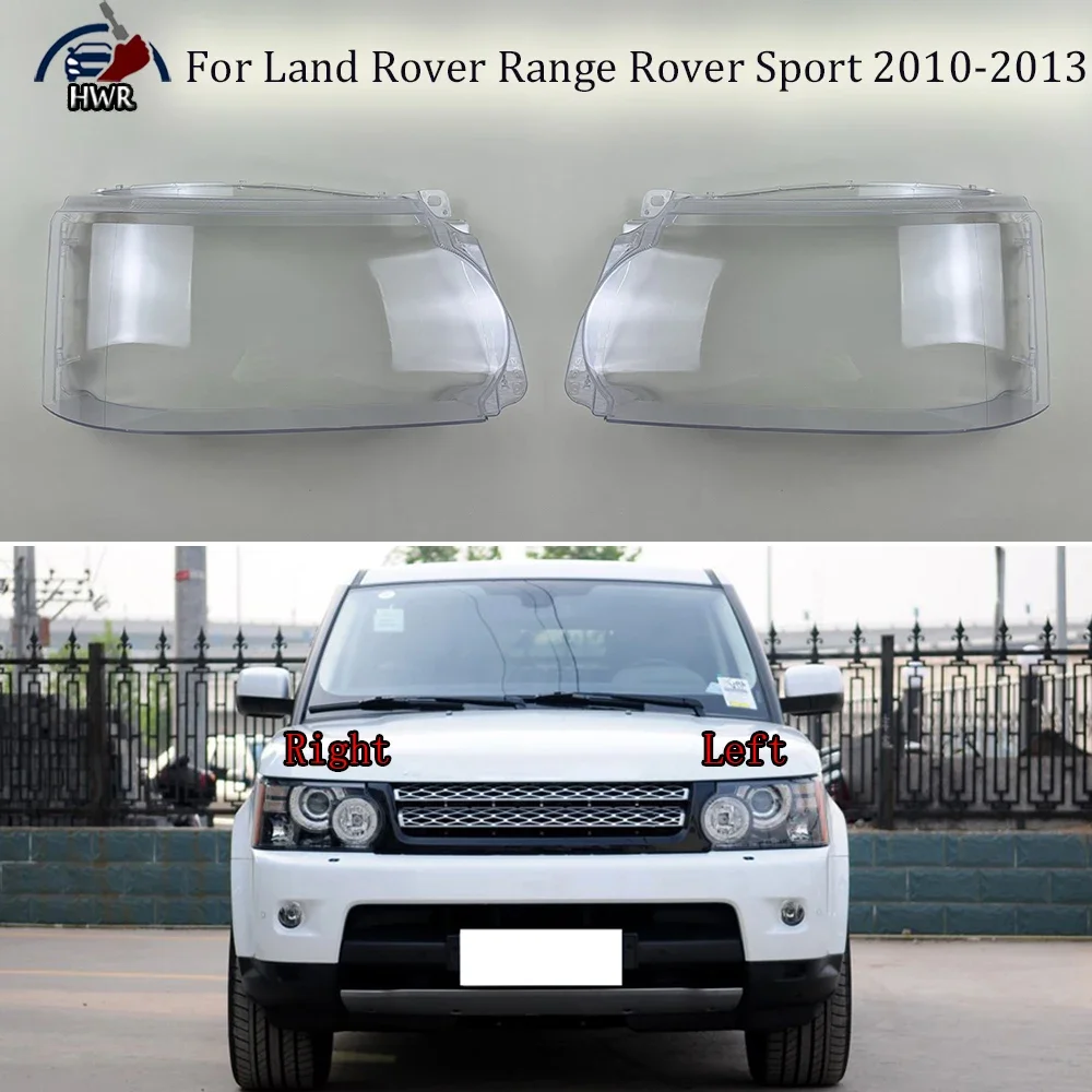 

Headlamps Plastic Cover Lampshade Headlight Shade Headlamp Shell For Land Rover Range Rover Sport 2010 2011 2012 2013 car lights