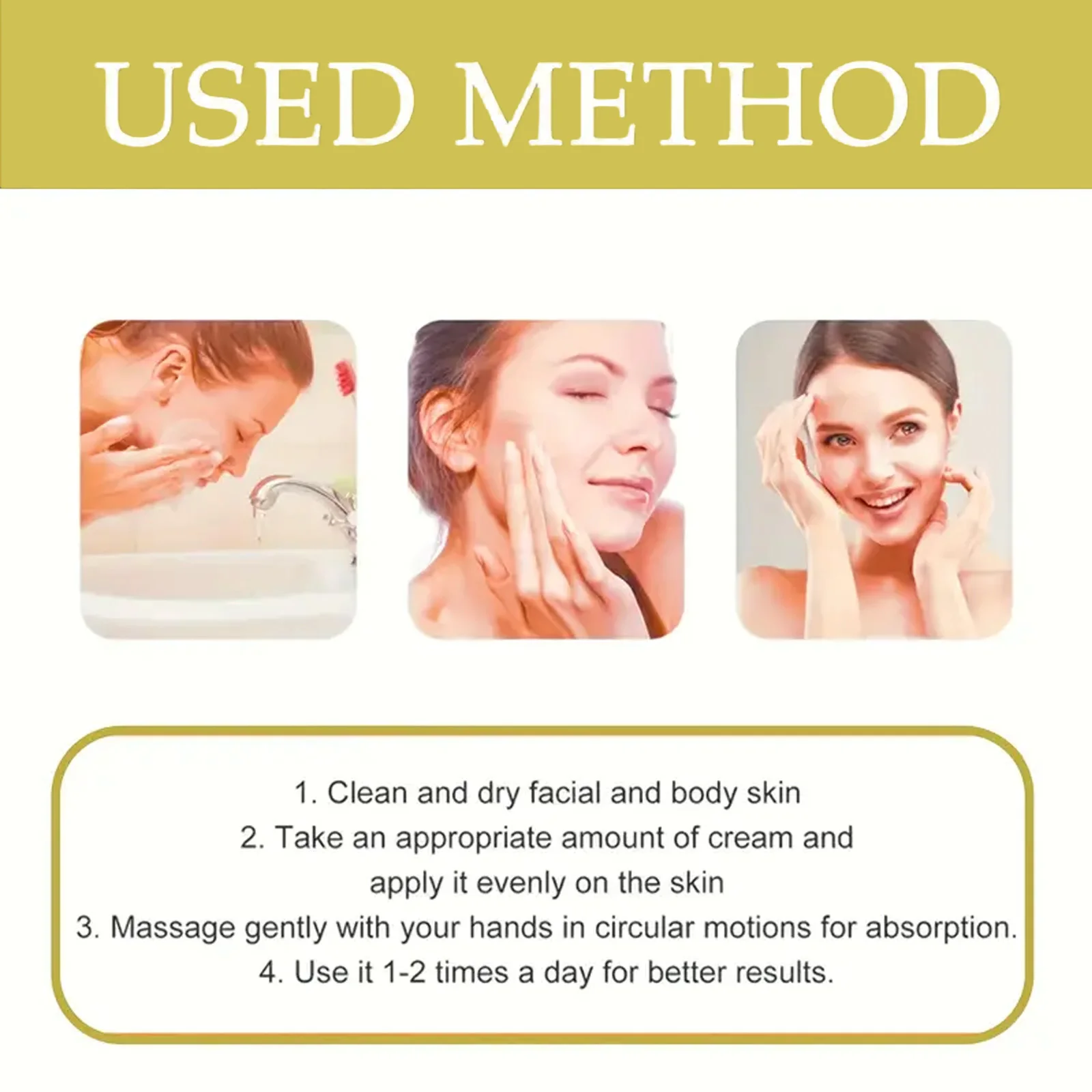 Frischer Creme-Honigbalsam, verbessert die Elastizität und spendet der Haut, lockt Feuchtigkeit, verbessert die Hautstruktur und widersteht die Alterung