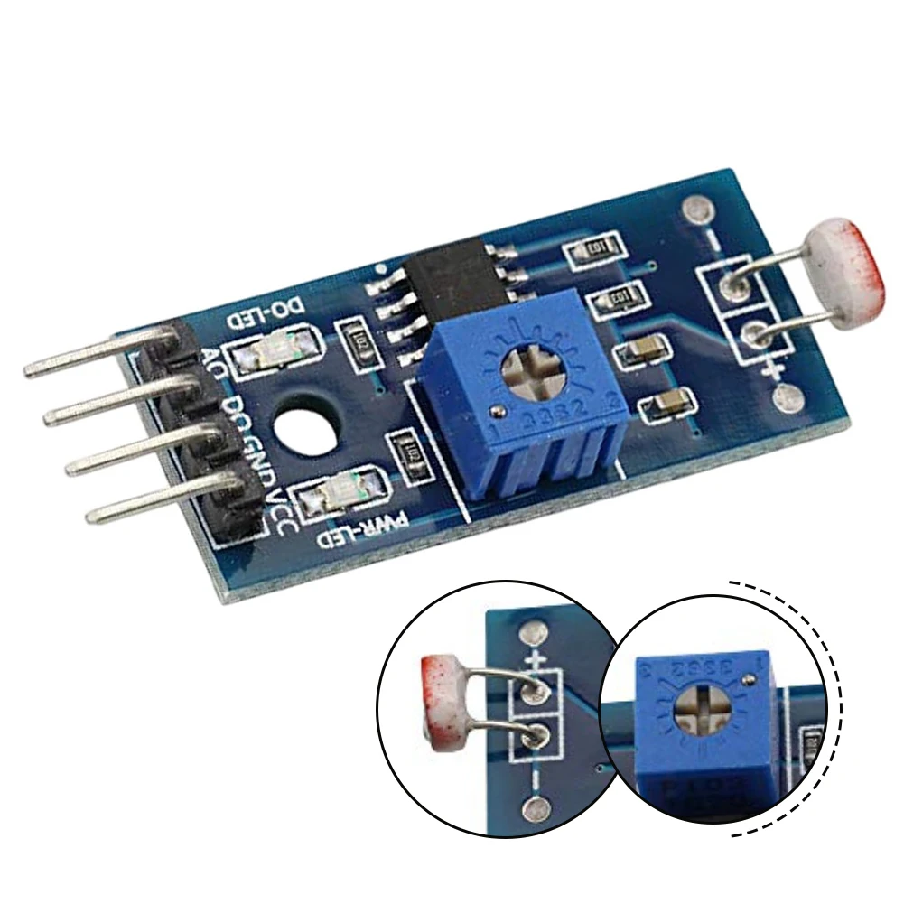 مستشعر سطوع قابل للتعديل مستشعر الضوء الرقمي متحكم إشارة الإخراج الرقمي 32 × 14 مم