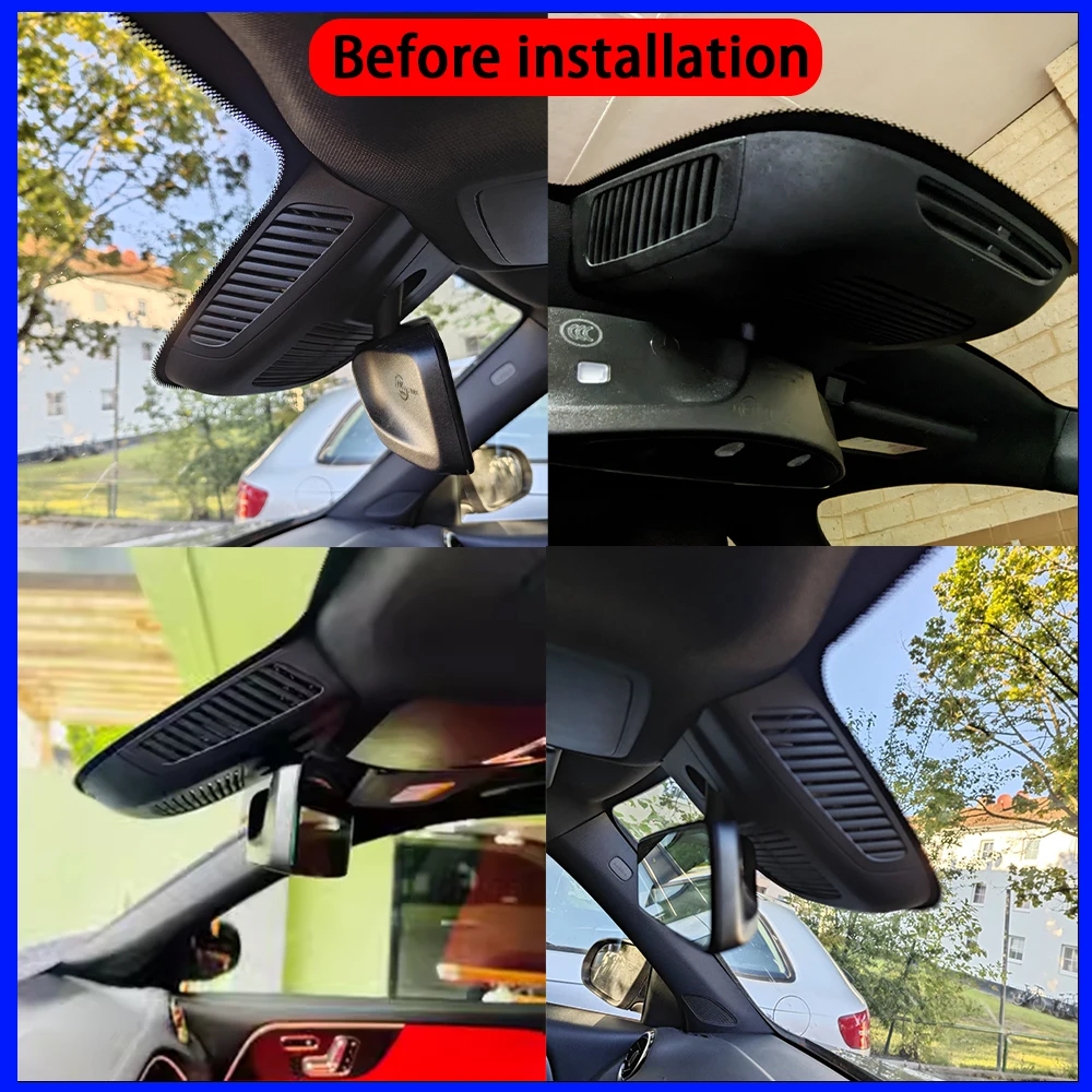 HighCam for Mercedes Benz B Class W247 GLB X247 GLA H247 EQB X243 OEM 4K DVR Dash Cam Front Rear Camera WiFi Video Recorder