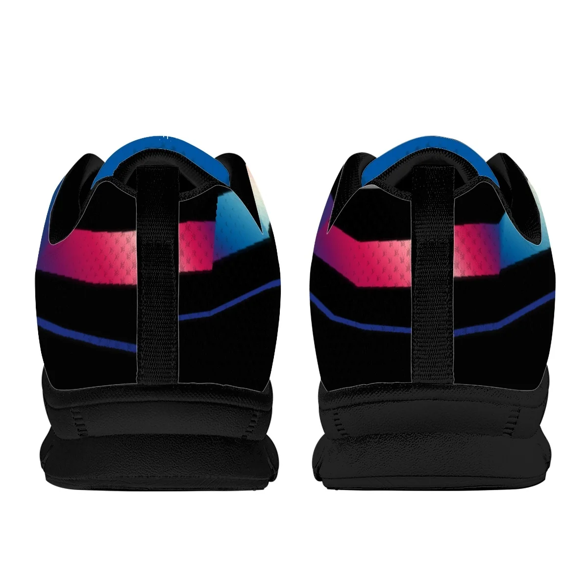 INSTANTARTS Spring Summer Comfort Sneakers Zeta Phi Beta Logo Design Blue Print Women Flat Shoes Non-Slip Female Tennis Zapatos