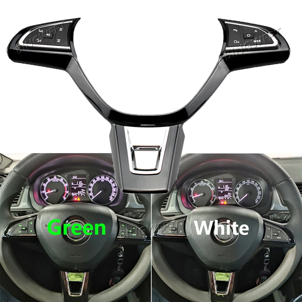 Car Cruise Control Switch Multi-Function Steering Wheel Buttons Cruise Control Switch For SKODA Rapid 2015-2019 FABIA 2015-2019